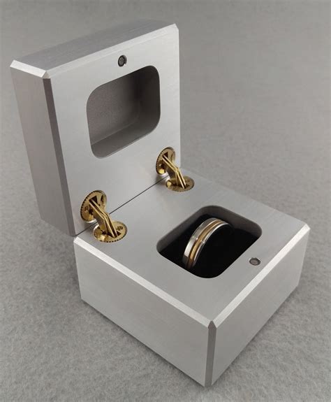 metal ring box that opens weird|2.0 .